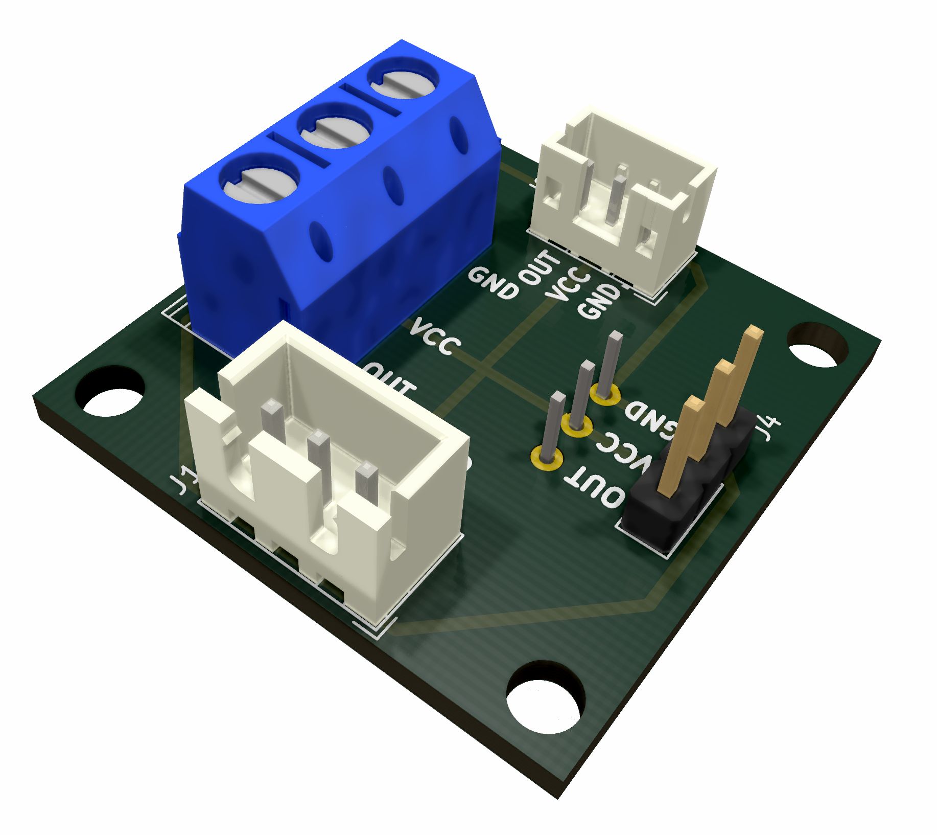 Beweging sensor infrarood mini PIR-MH-SR602 PCB version 02